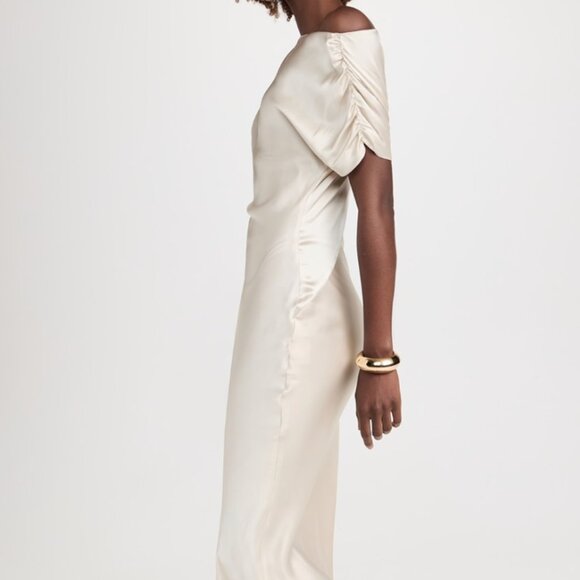 Amanda Uprichard Elroy Silk Maxi Dress - Picture 2 of 2